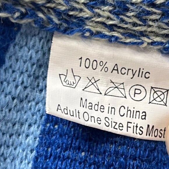 Pittsburgh Penguins A Great Day For Hockey Scarf  Blue Highmark BCBS Knitted - Picture 8 of 8